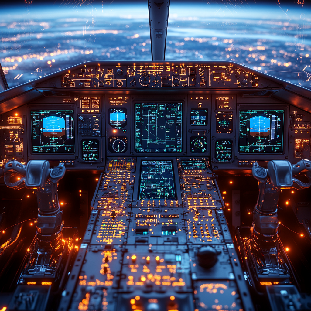 ai generated cockpit