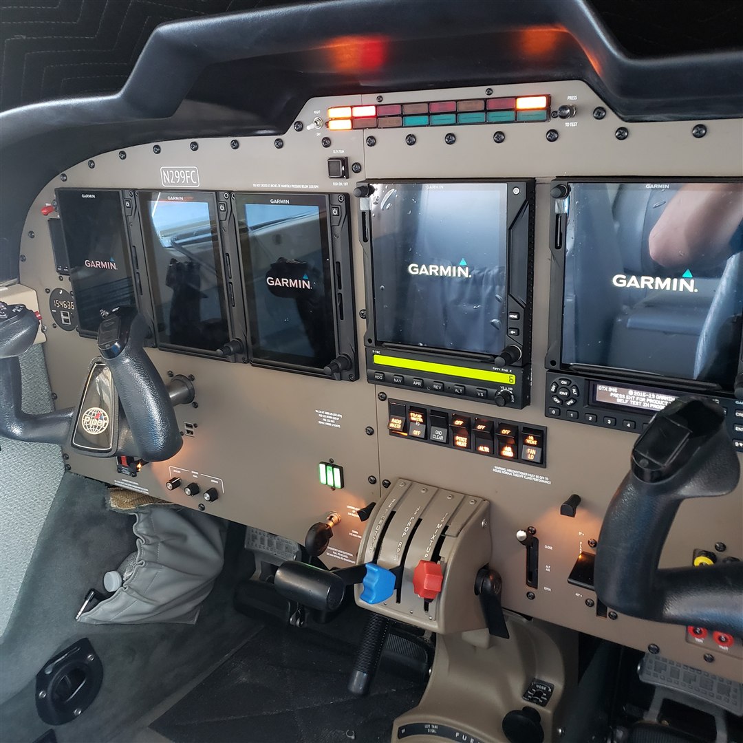 Beechcraft Baron Panel